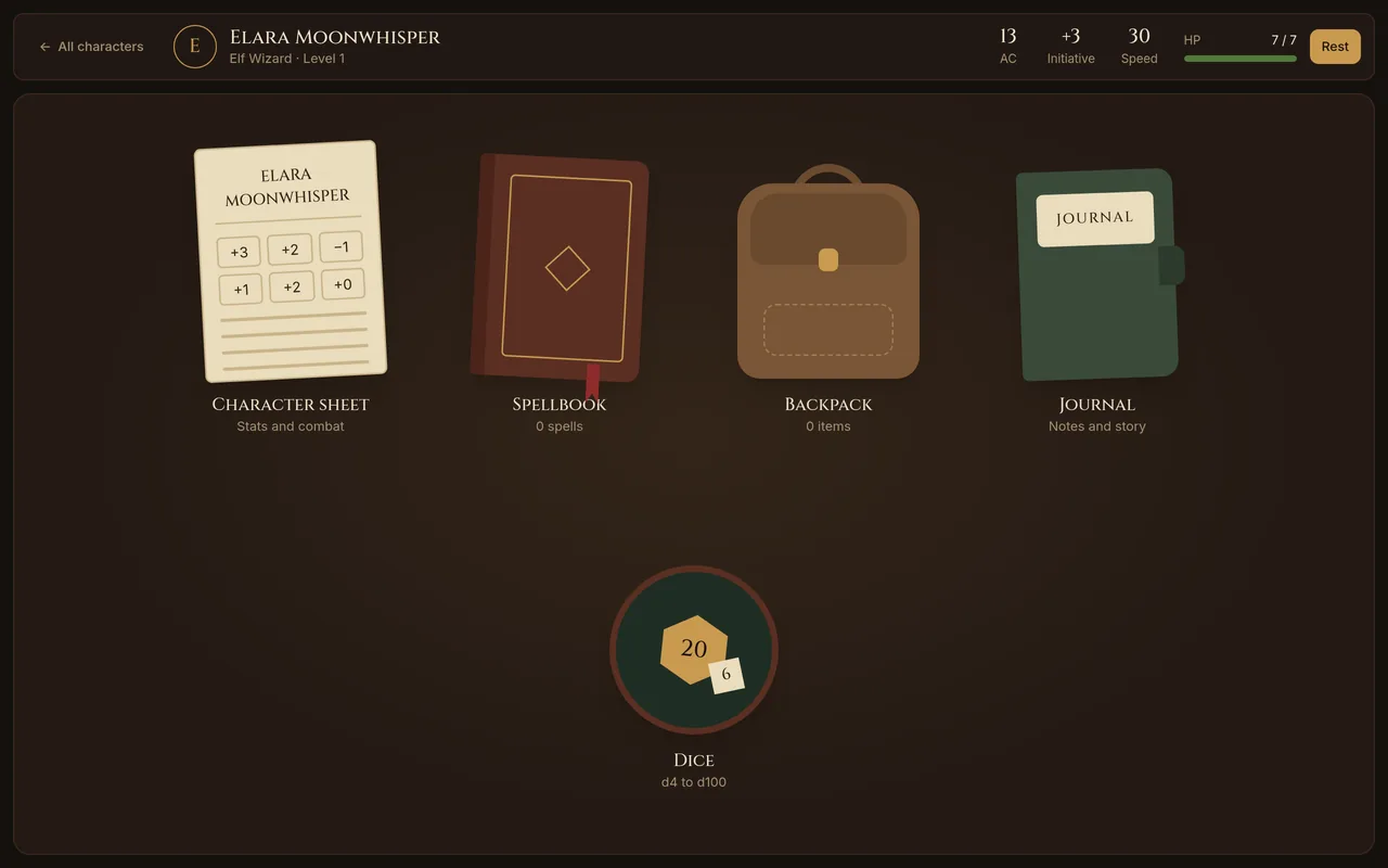 Fablesheet — preview